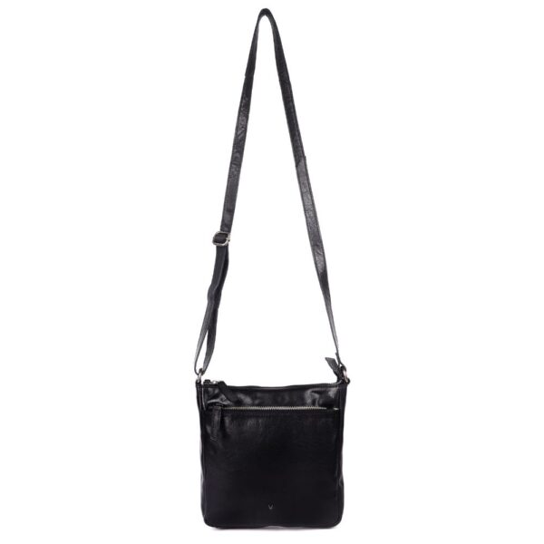 NINA SLING BAG – Genuine Black Leather Crossbody Sling Bag for Women