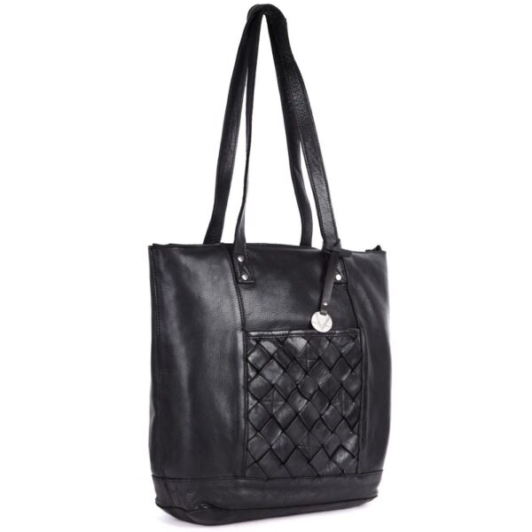 AVA SHOULDER BAG – Genuine Leather Women's Tote Handbag & Satchel Purse