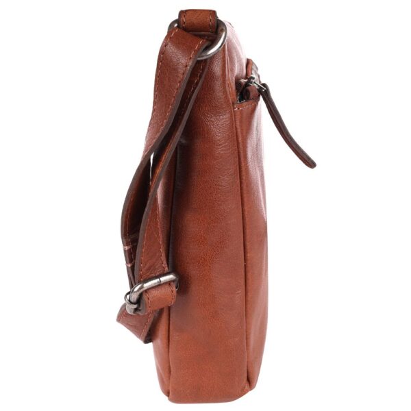 NINA SLING BAG – Genuine Leather Crossbody Sling Bag for Women-Tan