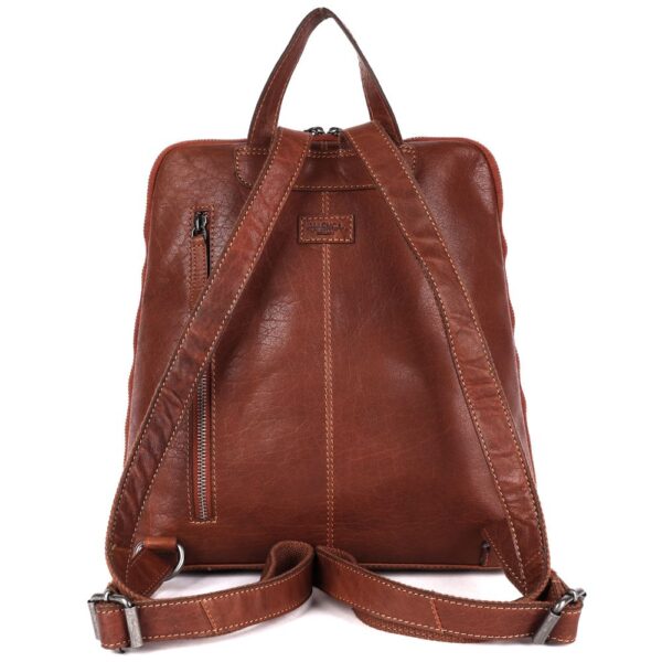DAHLIA BACKPACK – Genuine Tan Leather Backpack for Women