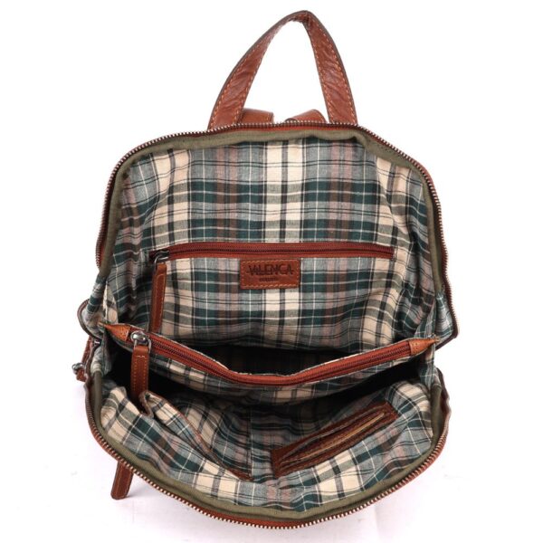 DAHLIA BACKPACK – Genuine Tan Leather Backpack for Women