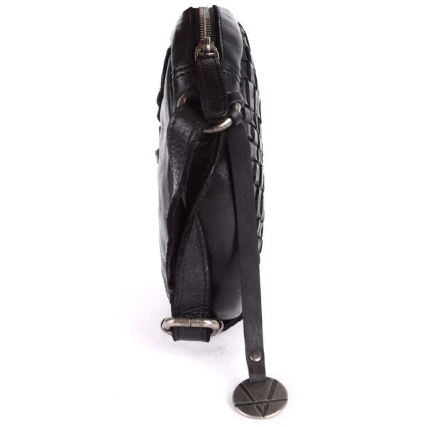 NAOMI ROUND BAG – Genuine Leather Round Crossbody Bag for Women