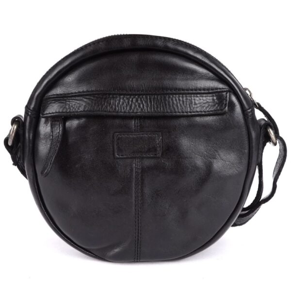 NAOMI ROUND BAG – Genuine Leather Round Crossbody Bag for Women