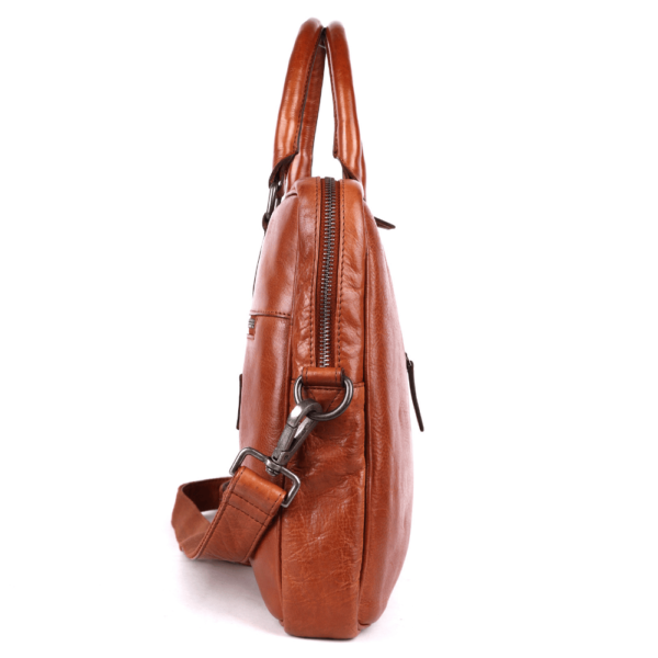 Genuine Italian Leather 14-Inch Laptop Messenger Bag for Men – Multifunctional Satchel Shoulder Bag with Detachable Strap (Copy)