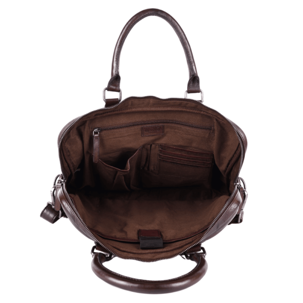 Genuine Italian Leather 14-Inch Laptop Messenger Bag for Men – Multifunctional Satchel Shoulder Bag with Detachable Strap (Copy)