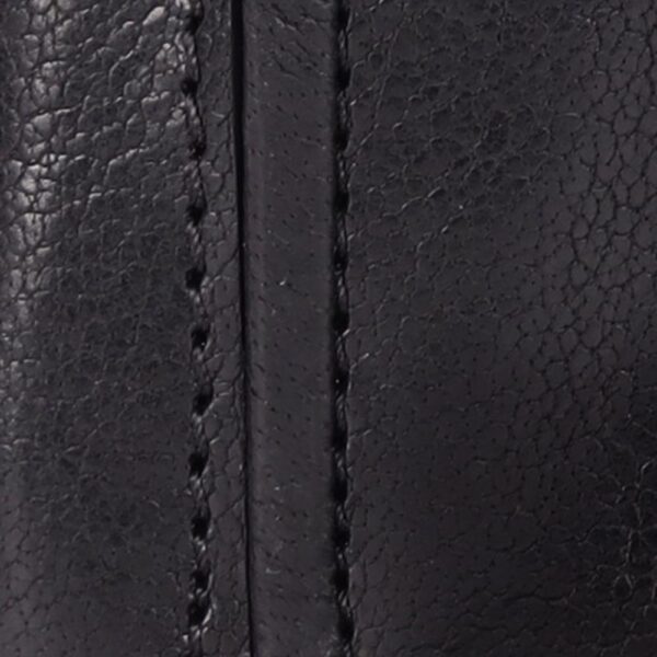 WINNIE LADY PURSE – Genuine Leather Wallet for Women with Detachable Wristlet- Black