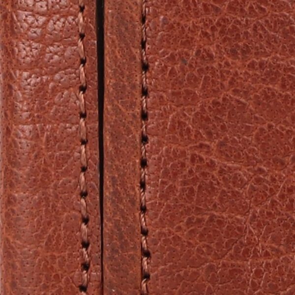 WINNIE LADY PURSE – Genuine Tan Leather Wallet for Women with Detachable Wristlet