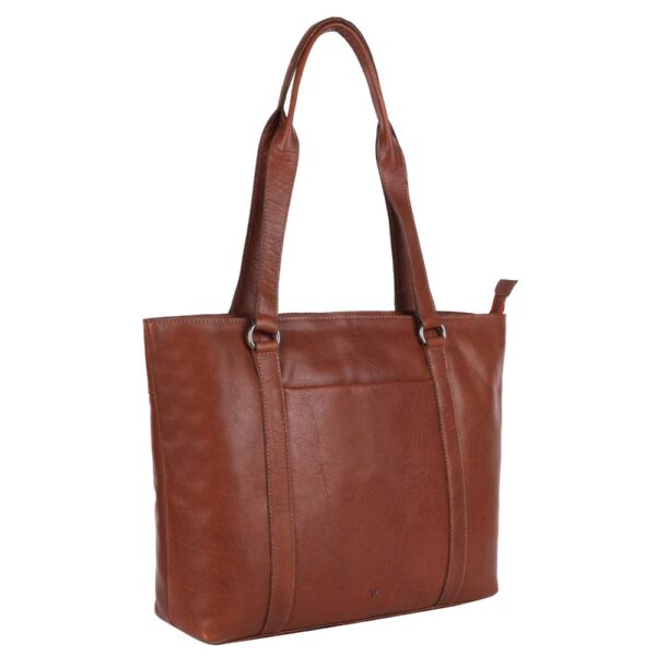 KATIE TOTE BAG – Genuine Tan Leather Tote Bag for Women