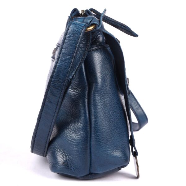 Genuine Italian Leather Boho Studded Crossbody Sling Bag - Stylish, Durable, & Perfect for Everyday Use for women