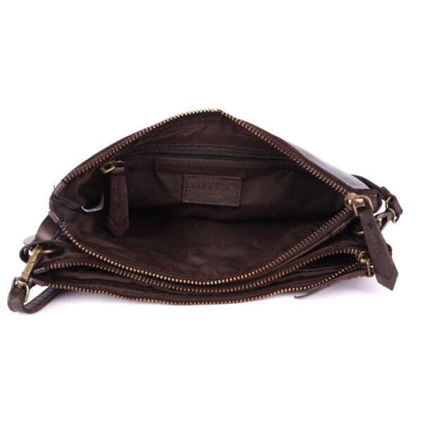 9.5 inch Genuine Italian Leather Boho Studded Crossbody Sling Bag - Stylish, Durable, & Perfect for Everyday Use for women