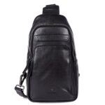 Genuine Italian Leather Unisex Body Bag - Stylish, Durable, and Secure Travel Companion for Casual and Trendy Essentials