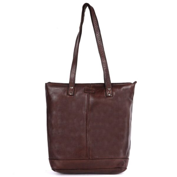 AVA SHOULDER BAG – Genuine Leather Women's Tote Handbag & Satchel Purse