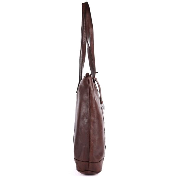 AVA SHOULDER BAG – Genuine Leather Women's Tote Handbag & Satchel Purse