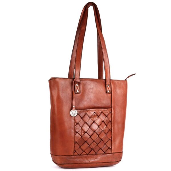 AVA SHOULDER BAG – Genuine Leather Women's Tote Handbag & Satchel Purse