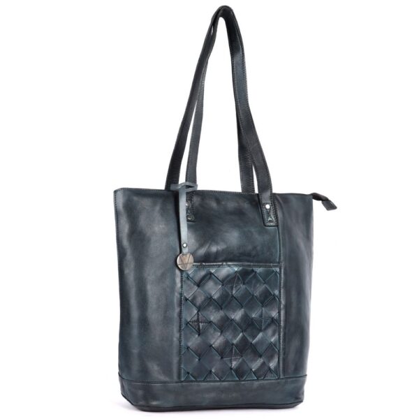 AVA SHOULDER BAG – Genuine Leather Women's Tote Handbag & Satchel Purse
