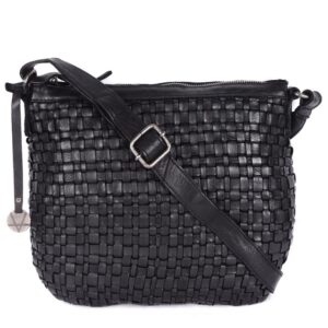 Genuine Leather Crossbody Sling Bag for Women, Purse for Women Trendy Casual Office Bag with Adjustable Strap