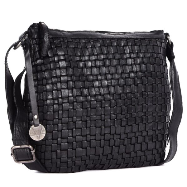 Genuine Leather Crossbody Sling Bag for Women, Purse for Women Trendy Casual Office Bag with Adjustable Strap
