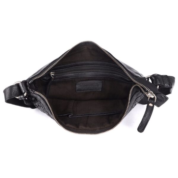Genuine Leather Crossbody Sling Bag for Women, Purse for Women Trendy Casual Office Bag with Adjustable Strap