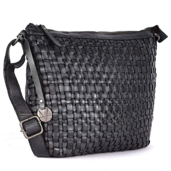 Genuine Leather Crossbody Sling Bag for Women, Purse for Women Trendy Casual Office Bag with Adjustable Strap