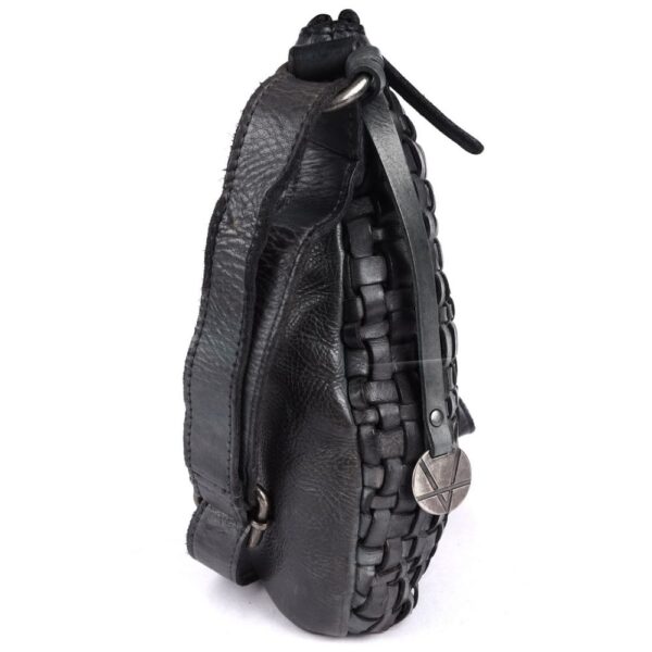 Genuine Leather Crossbody Sling Bag for Women, Purse for Women Trendy Casual Office Bag with Adjustable Strap