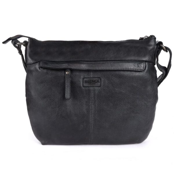 Genuine Leather Crossbody Sling Bag for Women, Purse for Women Trendy Casual Office Bag with Adjustable Strap