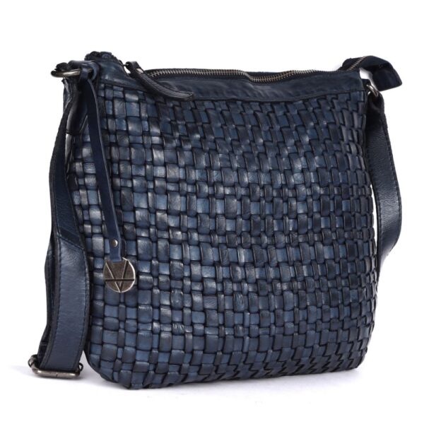 Genuine Leather Crossbody Sling Bag for Women, Purse for Women Trendy Casual Office Bag with Adjustable Strap