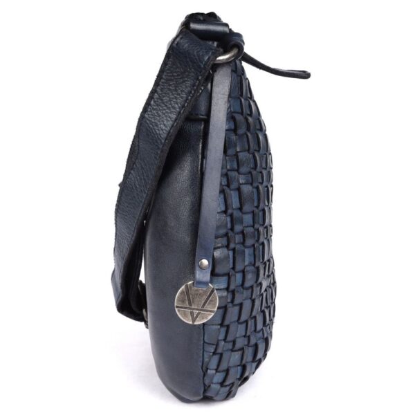 Genuine Leather Crossbody Sling Bag for Women, Purse for Women Trendy Casual Office Bag with Adjustable Strap