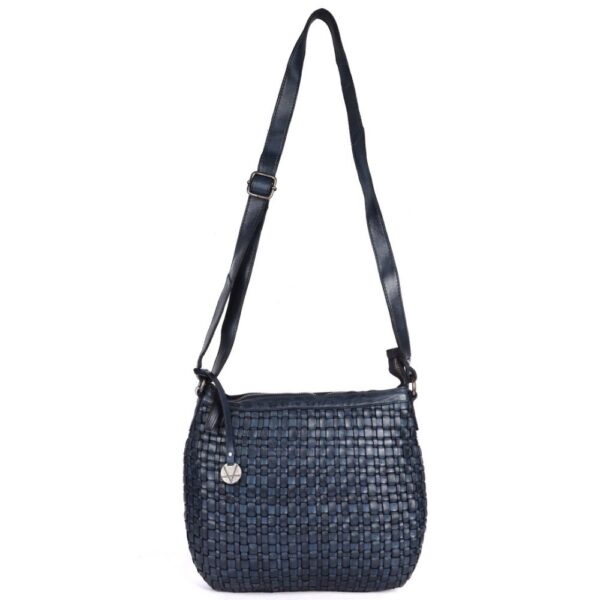 Genuine Leather Crossbody Sling Bag for Women, Purse for Women Trendy Casual Office Bag with Adjustable Strap