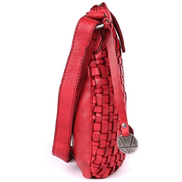 Genuine Leather Crossbody Sling Bag for Women, Purse for Women Trendy Casual Office Bag with Adjustable Strap