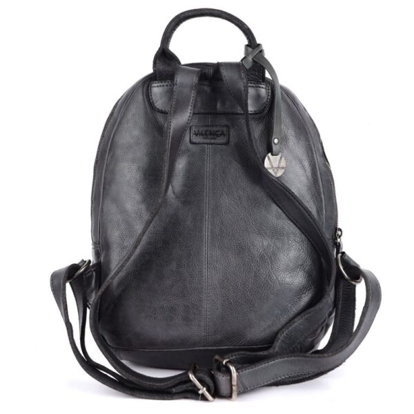 SOFIA BACKPACK – Genuine Leather Backpack for Women & Men- Grey