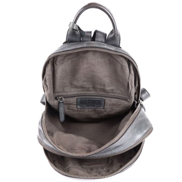 SOFIA BACKPACK – Genuine Leather Backpack for Women & Men- Grey