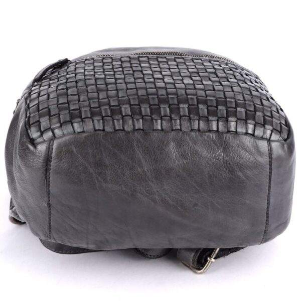 SOFIA BACKPACK – Genuine Leather Backpack for Women & Men- Grey