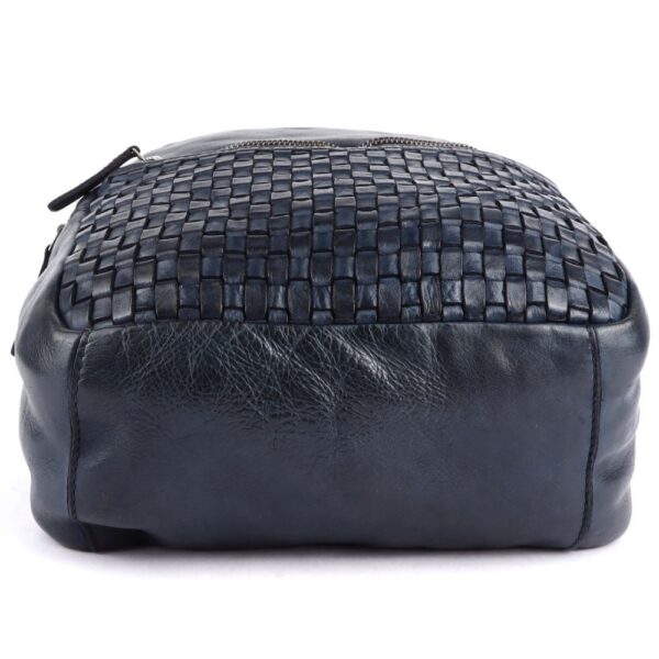SOFIA BACKPACK – Genuine Leather Backpack for Women & Men- Navy