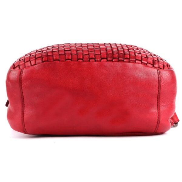 SOFIA BACKPACK – Genuine Leather Backpack for Women & Men- Red
