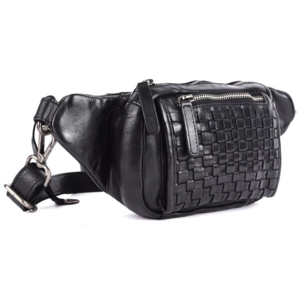 Genuine Leather Waist Bag Unisex, Waist Bag for Travel Trendy Casual Travelling Essentials Kept Bag Stylish, Durable, and Secure Travel Companion