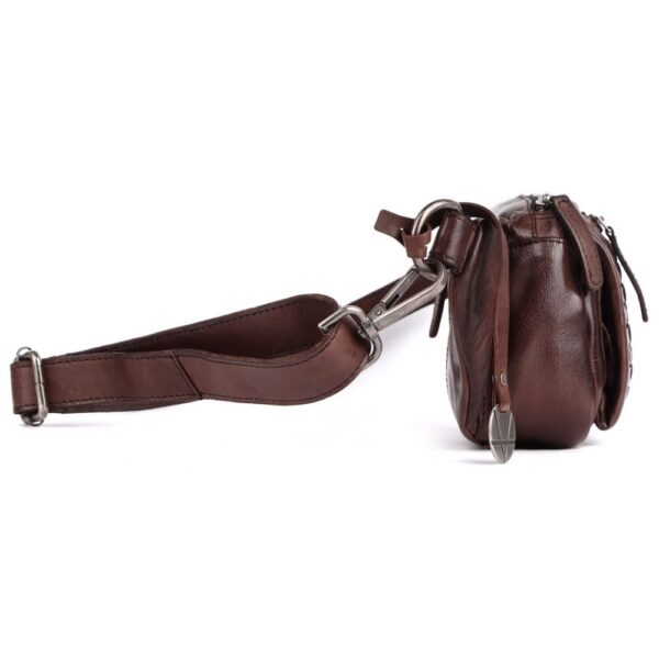 Genuine Leather Waist Bag Unisex, Waist Bag for Travel Trendy Casual Travelling Essentials Kept Bag Stylish, Durable, and Secure Travel Companion