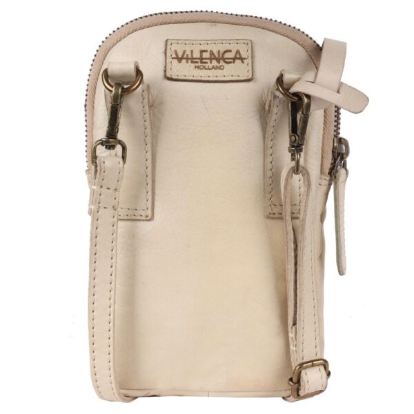 Genuine Italian Leather Small Leather Crossbody Bags For Women Cell Phone Purse, Trendy Casual Detachable Strap