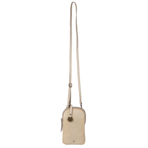Genuine Italian Leather Small Leather Crossbody Bags For Women Cell Phone Purse, Trendy Casual Detachable Strap