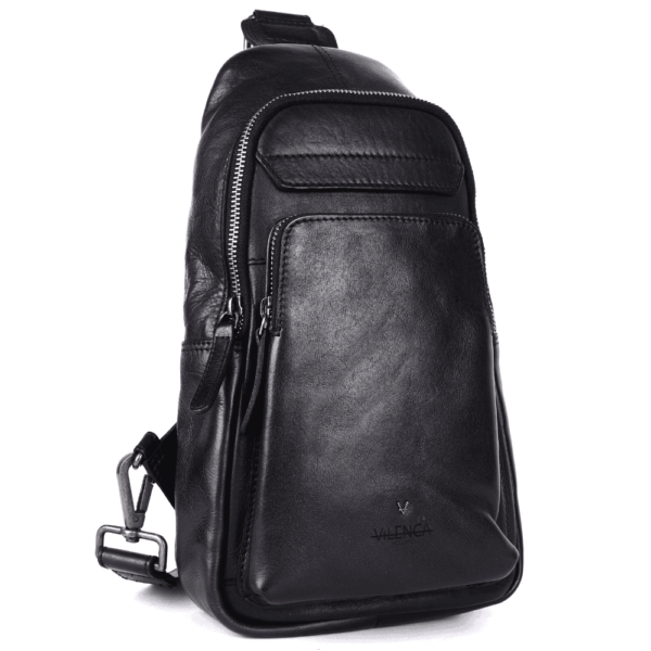 Genuine Italian Leather Unisex Body Bag - Stylish, Durable, and Secure Travel Companion for Casual and Trendy Essentials