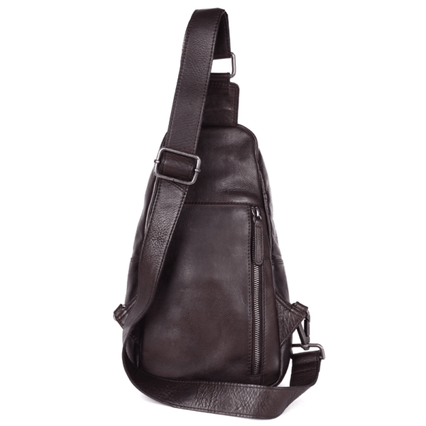 Genuine Italian Leather Unisex Body Bag - Stylish, Durable, and Secure Travel Companion for Casual and Trendy Essentials