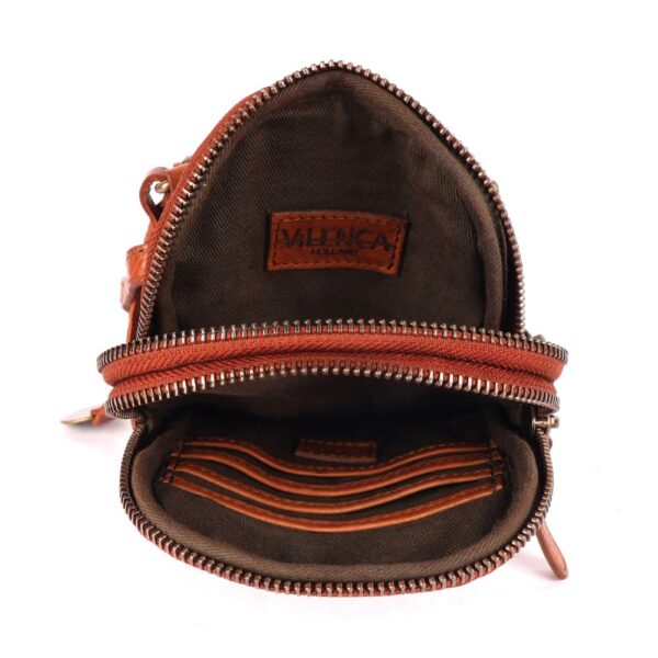 Genuine Italian Leather Small Leather Crossbody Bags For Women Cell Phone Purse, Trendy Casual Detachable Strap