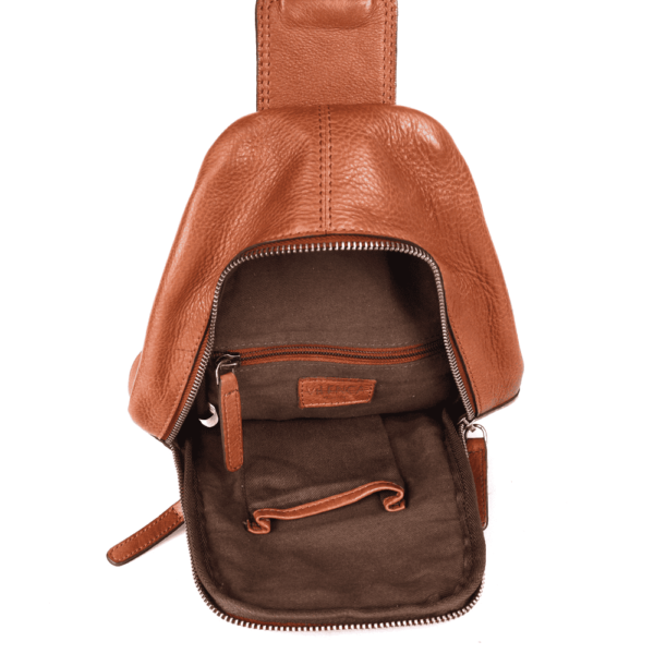 Genuine Italian Leather Unisex Body Bag - Stylish, Durable, and Secure Travel Companion for Casual and Trendy Essentials
