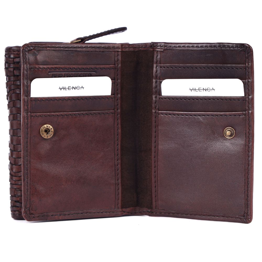 SKYLAR LADY WALLET – Genuine Leather Women's Wallet with RFID Blocking