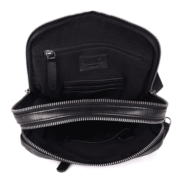 Genuine Italian Leather Shoulder Crossbody Sling Bag for Men - Adjustable Strap for Office, Travel, Casual & Hiking