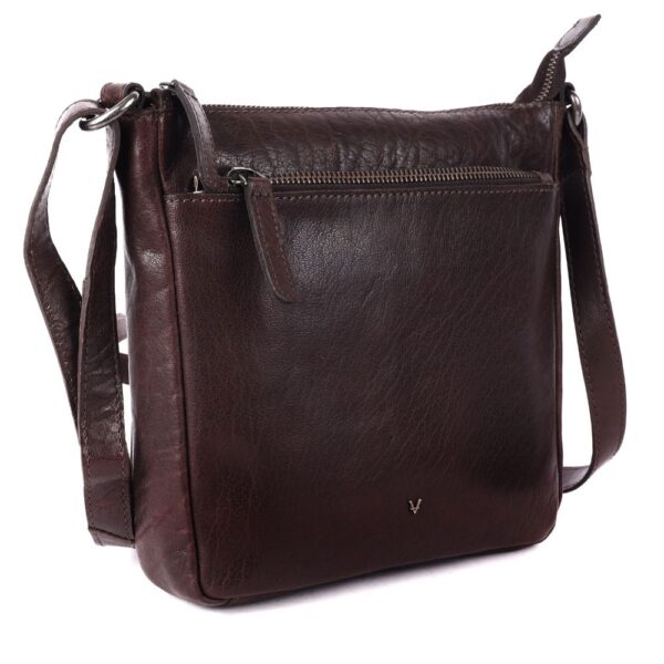 NINA SLING BAG – Genuine Leather Crossbody Sling Bag for Women-Chestnut
