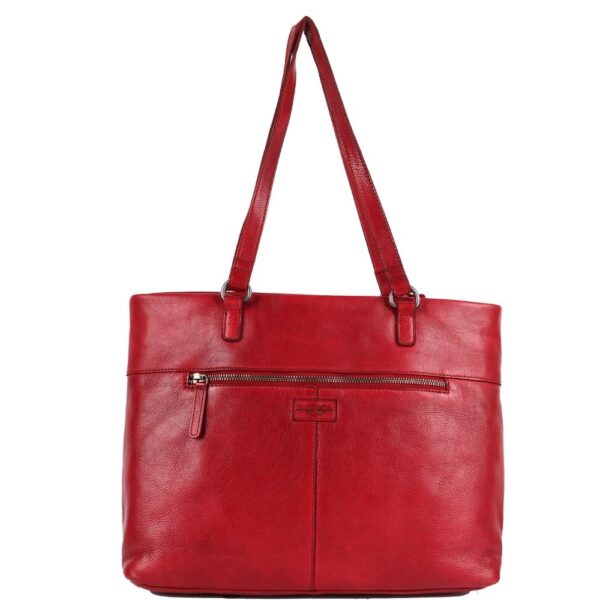 Genuine Italian Leather Women's Tote Handbag – Elegant, Spacious & Perfect for Everyday Use