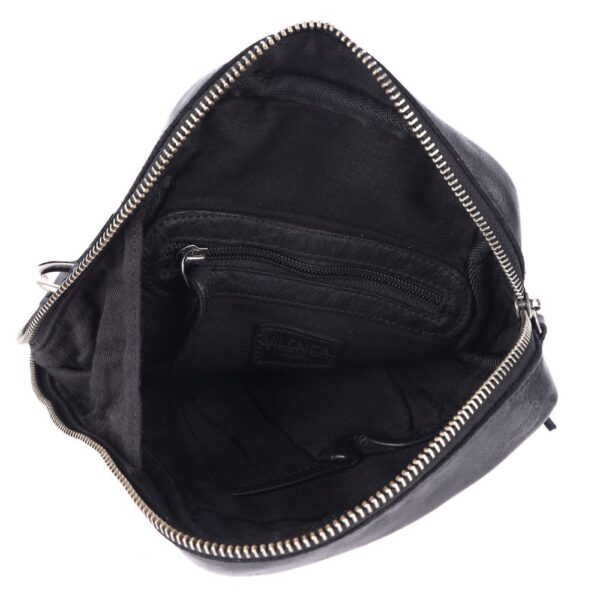 Genuine Leather Body Bag Unisex Trendy Casual Travelling Essentials Kept Bag, Durable Secure Travel