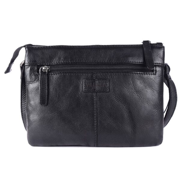 Genuine Leather Crossbody Sling Bag for Women - Trendy Casual Office Bag with Adjustable Strap