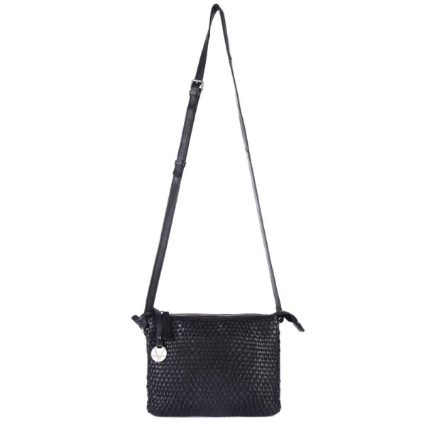 Genuine Leather Crossbody Sling Bag for Women - Trendy Casual Office Bag with Adjustable Strap