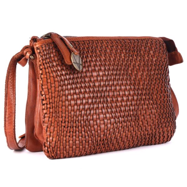 Genuine Leather Crossbody Sling Bag for Women - Trendy Casual Office Bag with Adjustable Strap (Copy)